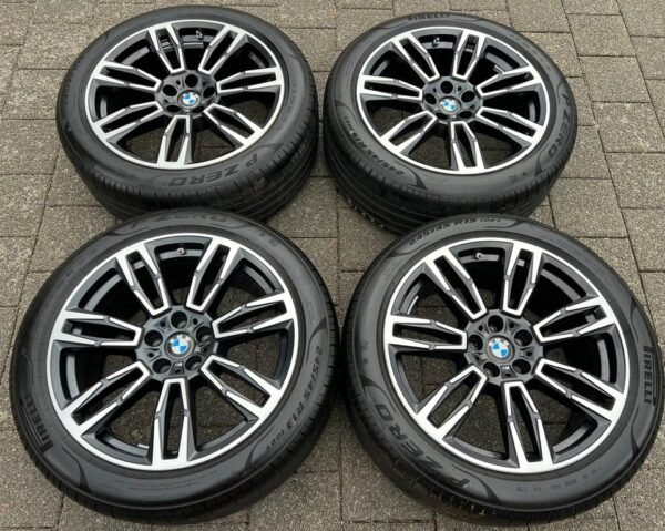 4 ORIGINAL 19" ALU SOMMERRÄDER BMW 5ER REIHE i5 G60 G61 #1NKI