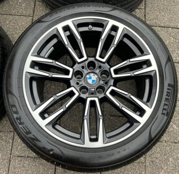 4 ORIGINAL 19" ALU SOMMERRÄDER BMW 5ER REIHE i5 G60 G61 #1NKI