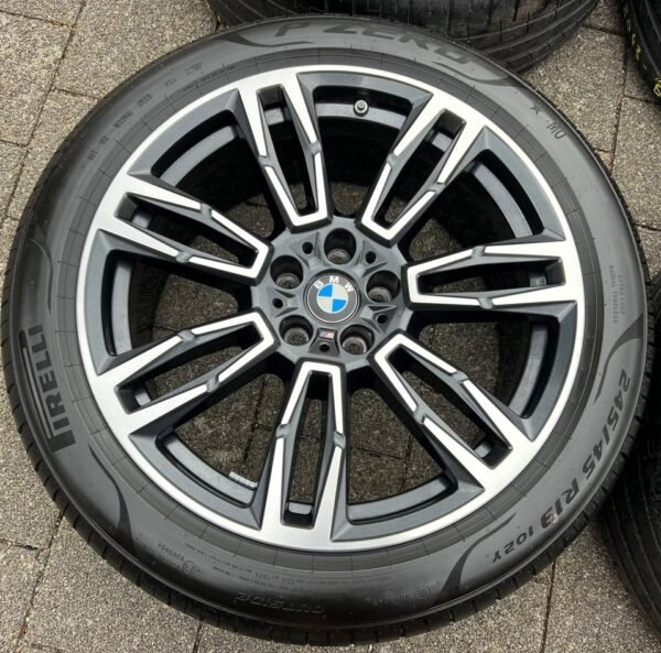 4 ORIGINAL 19" ALU SOMMERRÄDER BMW 5ER REIHE i5 G60 G61 #1NKI