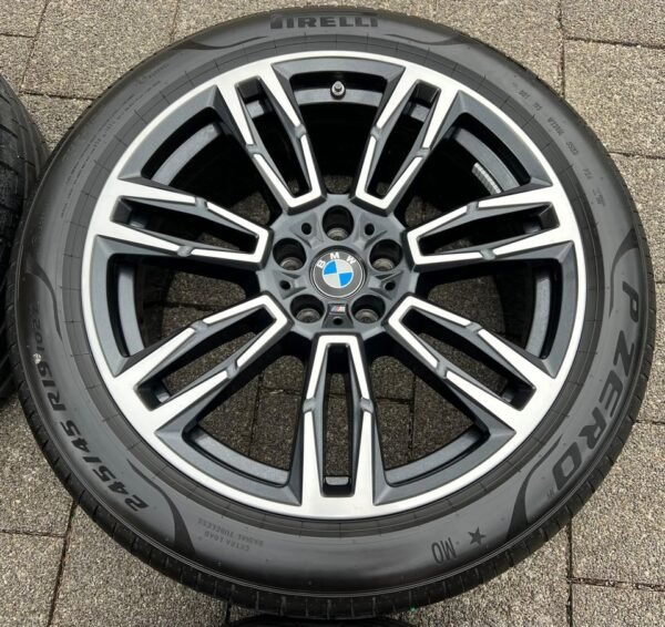 4 ORIGINAL 19" ALU SOMMERRÄDER BMW 5ER REIHE i5 G60 G61 #1NKI