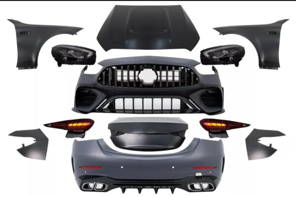Audi 4G A7 auf 4K RS7 Bodykit Optik Stoßstange