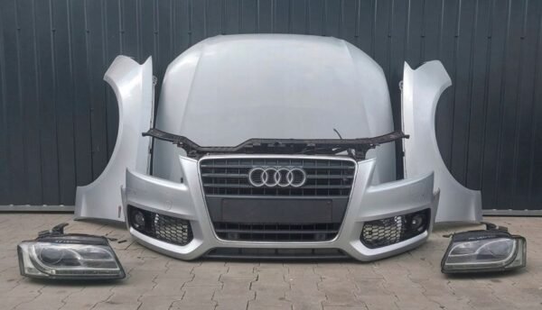 Audi A5 8T LX7W Frontpaket Motorhaube Stoßstange Scheinwerfer