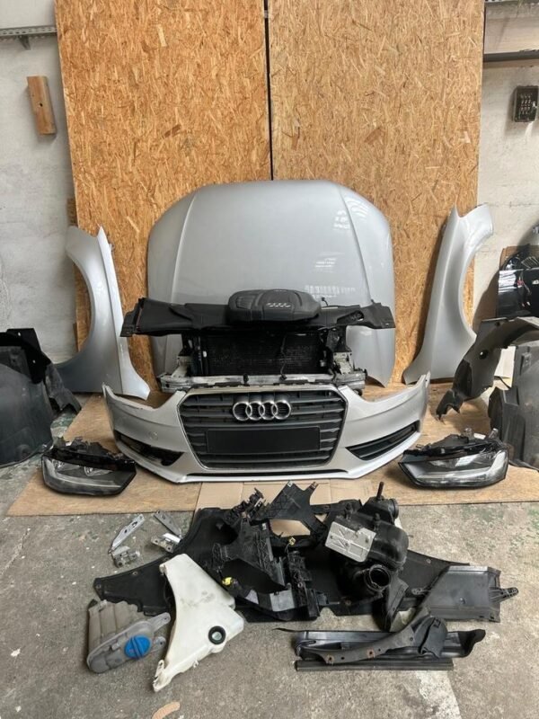 Audi A5 8T LX7W Frontpaket Motorhaube Stoßstange Scheinwerfer