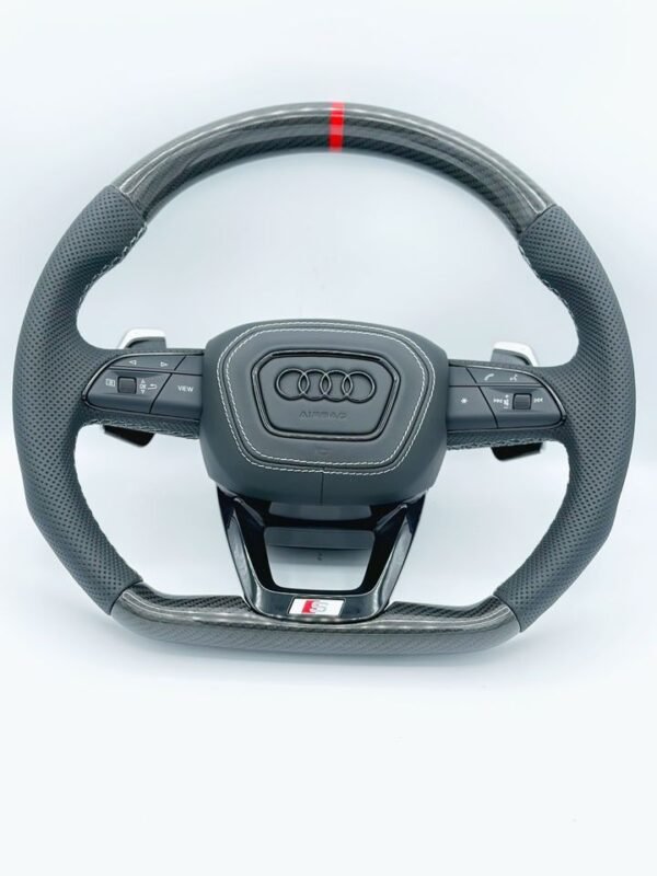 Audi Lenkrad, 4M, abgeflacht, A3,A4,A5,A6,A7,A8,Q7,Q8,SQ8, RSQ8