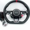 Audi TTRS, TT, TT RS, Lenkrad, 8S, 4S, R8, RS6, RS7, RS3, schwarz