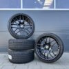 Avus AC MB4 19 Zoll Sommerräder für BMW 5er 3er GT X3 6er i4 i5 F10 F11 G30 G31 G60 G61 5L 5K F34 F06 F07 F12 F13 e83 x83 M Felgen Reifen Räder schwarz Performance 3er...