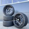 Avus AC MB4 19 Zoll Sommerräder für BMW 5er 3er GT X3 6er i4 i5 F10 F11 G30 G31 G60 G61 5L 5K F34 F06 F07 F12 F13 e83 x83 M Felgen Reifen Räder schwarz Performance 3er...