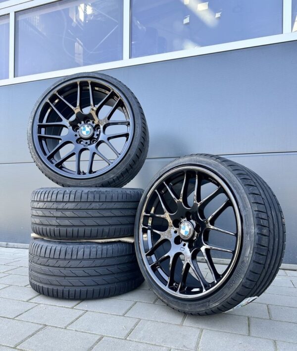 Avus AC MB4 19 Zoll Sommerräder für BMW 5er 3er GT X3 6er i4 i5 F10 F11 G30 G31 G60 G61 5L 5K F34 F06 F07 F12 F13 e83 x83 M Felgen Reifen Räder schwarz Performance 3er...