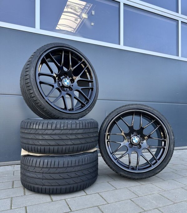 Avus AC MB4 19 Zoll Sommerräder für BMW 5er 3er GT X3 6er i4 i5 F10 F11 G30 G31 G60 G61 5L 5K F34 F06 F07 F12 F13 e83 x83 M Felgen Reifen Räder schwarz Performance 3er...