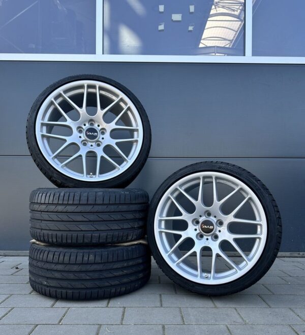 Avus AC MB4 19 Zoll Sommerräder für BMW 5er 3er GT X3 6er i4 i5 F10 F11 G30 G31 G60 G61 5L 5K F34 F06 F07 F12 F13 e83 x83 M Felgen Reifen Räder schwarz Performance 3er...