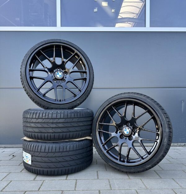 Avus AC MB4 19 Zoll Sommerräder für BMW 5er 3er GT X3 6er i4 i5 F10 F11 G30 G31 G60 G61 5L 5K F34 F06 F07 F12 F13 e83 x83 M Felgen Reifen Räder schwarz Performance 3er...
