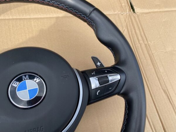 BMW F87 M2 Competition LCI Lenkrad DKG Schaltwippen Leder Airbag