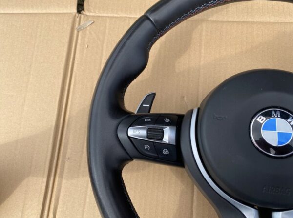 BMW F87 M2 Competition LCI Lenkrad DKG Schaltwippen Leder Airbag