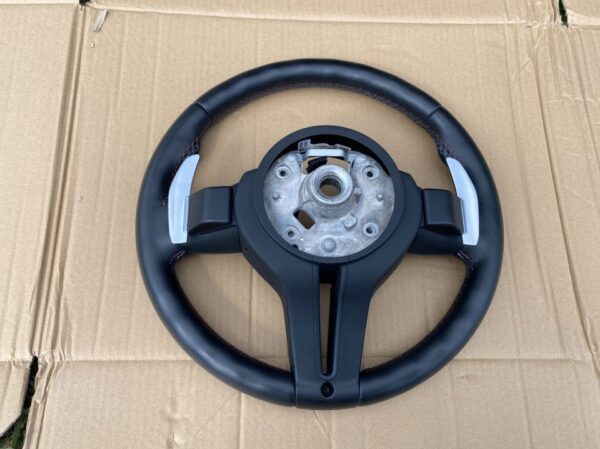 BMW F87 M2 Competition LCI Lenkrad DKG Schaltwippen Leder Airbag