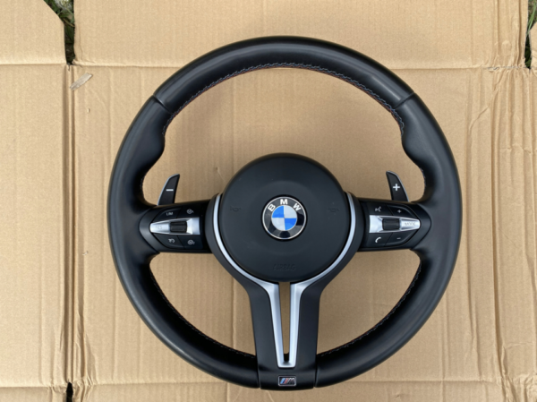 BMW F87 M2 Competition LCI Lenkrad DKG Schaltwippen Leder Airbag