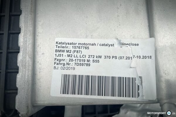 BMW M2 F87 LCI S55B30 Motor 7.971 km Engine 11002455341 19% VAT