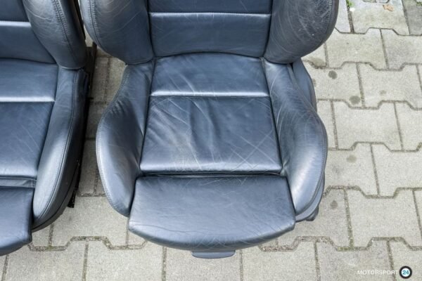 BMW M3 E46 Ledersitze schwarz LHD Elektrisch Memory