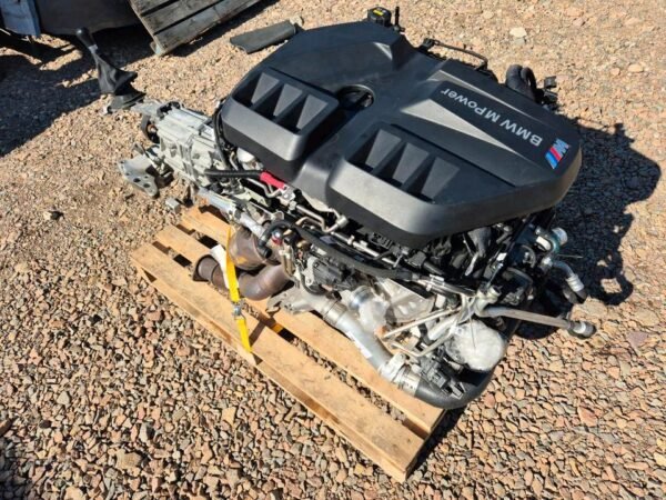 BMW M3 G80 M4 G82 Motor Engine S58B30A Getriebe Handschalter KAT