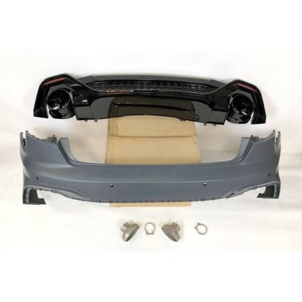 CW Stoßstange Bumper Heck Diffusor passend für AUDI A4 B9 2020+