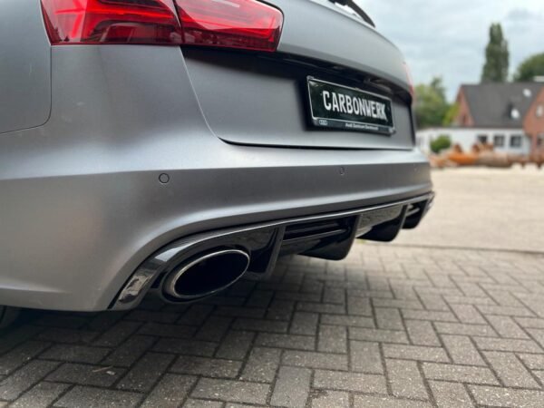 CW Stoßstange Bumper Heck Diffusor passend für AUDI A4 B9 2020+