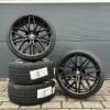 DM08 18 Zoll Sommerräder HANKOOK für BMW 5er 3er GT X3 6er i4 i5 F10 F11 G30 G31 G60 G61 5L 5K F34 F06 F07 F12 F13 e83 x83 M Felgen Reifen Räder schwarz Performance 3er...