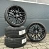 DM08 18 Zoll Sommerräder HANKOOK für BMW 5er 3er GT X3 6er i4 i5 F10 F11 G30 G31 G60 G61 5L 5K F34 F06 F07 F12 F13 e83 x83 M Felgen Reifen Räder schwarz Performance 3er...