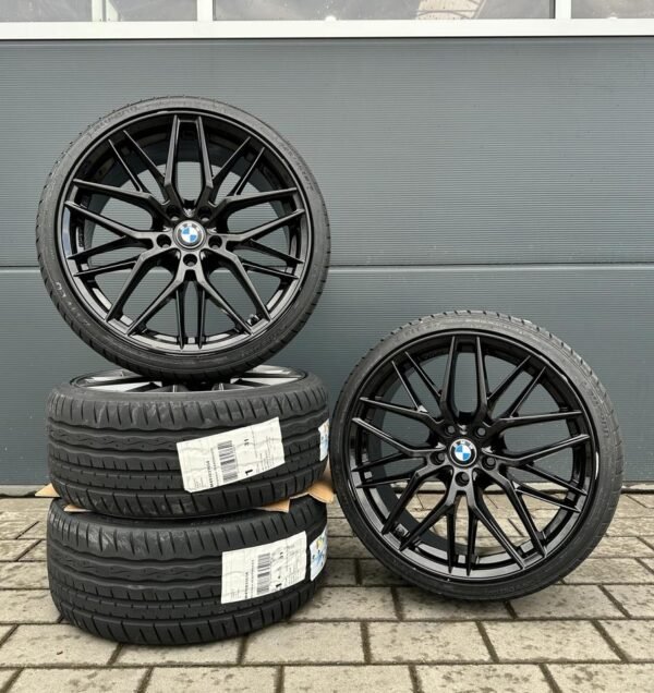 DM08 18 Zoll Sommerräder HANKOOK für BMW 5er 3er GT X3 6er i4 i5 F10 F11 G30 G31 G60 G61 5L 5K F34 F06 F07 F12 F13 e83 x83 M Felgen Reifen Räder schwarz Performance 3er...