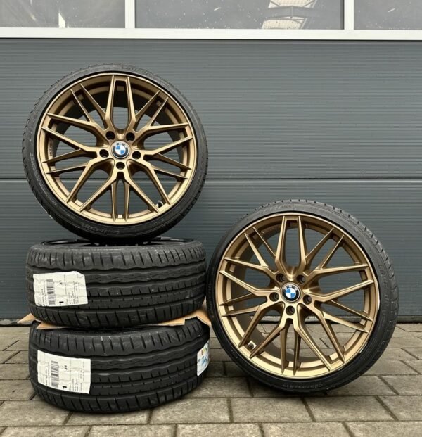 DM08 18 Zoll Sommerräder HANKOOK für BMW 5er 3er GT X3 6er i4 i5 F10 F11 G30 G31 G60 G61 5L 5K F34 F06 F07 F12 F13 e83 x83 M Felgen Reifen Räder schwarz Performance 3er...