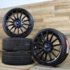 DM09 19 Zoll HANKOOK Sommerräder für BMW 5er 3er GT X3 6er i4 i5 F10 F11 G30 G31 G60 G61 5L 5K F34 F06 F07 F12 F13 e83 x83 M Felgen Reifen Räder schwarz Performance 3er...