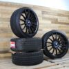 DM09 19 Zoll HANKOOK Sommerräder für BMW 5er 3er GT X3 6er i4 i5 F10 F11 G30 G31 G60 G61 5L 5K F34 F06 F07 F12 F13 e83 x83 M Felgen Reifen Räder schwarz Performance 3er...