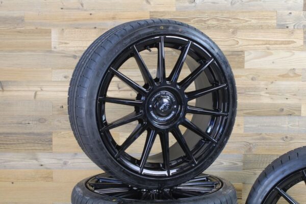 DM09 19 Zoll HANKOOK Sommerräder für BMW 5er 3er GT X3 6er i4 i5 F10 F11 G30 G31 G60 G61 5L 5K F34 F06 F07 F12 F13 e83 x83 M Felgen Reifen Räder schwarz Performance 3er...