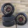 DM09 19 Zoll HANKOOK Sommerräder für BMW 5er 3er GT X3 6er i4 i5 F10 F11 G30 G31 G60 G61 5L 5K F34 F06 F07 F12 F13 e83 x83 M Felgen Reifen Räder schwarz Performance 3er...