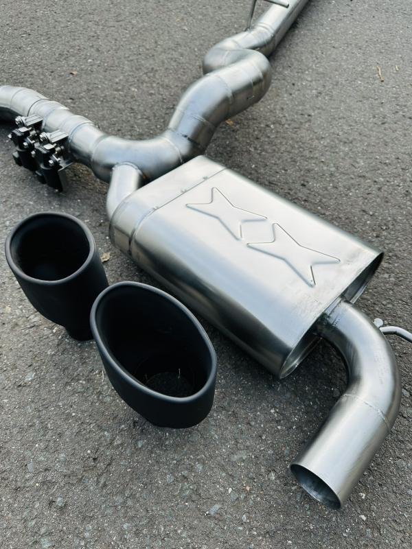 DTH Exhaust Klappenabgasanlage REAPER V4 Audi S3 8V