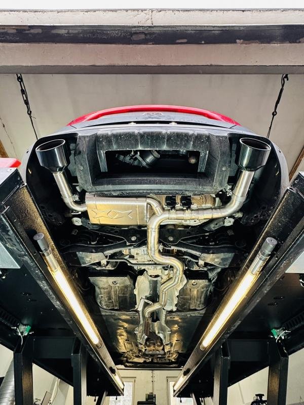 DTH Exhaust Klappenabgasanlage REAPER V4 Audi S3 8V