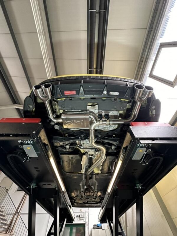 DTH Exhaust Klappenabgasanlage REAPER V4 Audi S3 8V