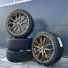 FF Wheels FF01 18 Zoll Sommerräder für BMW 5er 3er GT X3 6er i4 i5 F10 F11 G30 G31 G60 G61 5L 5K F34 F06 F07 F12 F13 e83 x83 M Felgen Reifen Räder bronze Performance 3er...