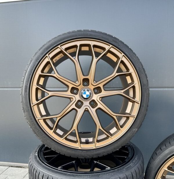 FF Wheels FF01 18 Zoll Sommerräder für BMW 5er 3er GT X3 6er i4 i5 F10 F11 G30 G31 G60 G61 5L 5K F34 F06 F07 F12 F13 e83 x83 M Felgen Reifen Räder bronze Performance 3er...