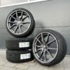 FF Wheels FF03 19 Zoll Sommerräder für BMW 5er 3er GT X3 6er i4 i5 F10 F11 G30 G31 G60 G61 5L 5K F34 F06 F07 F12 F13 e83 x83 M Felgen Reifen Räder grau matt Performance 3er...