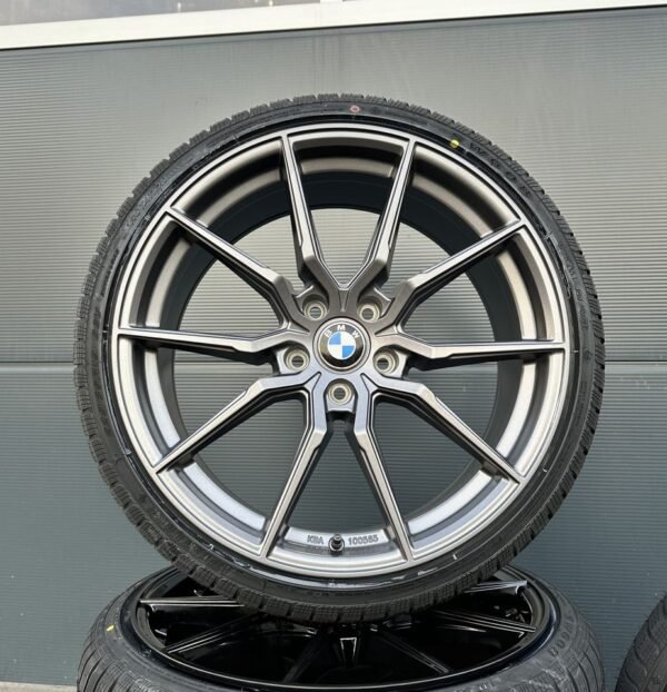 FF Wheels FF03 19 Zoll Sommerräder für BMW 5er 3er GT X3 6er i4 i5 F10 F11 G30 G31 G60 G61 5L 5K F34 F06 F07 F12 F13 e83 x83 M Felgen Reifen Räder grau matt Performance 3er...