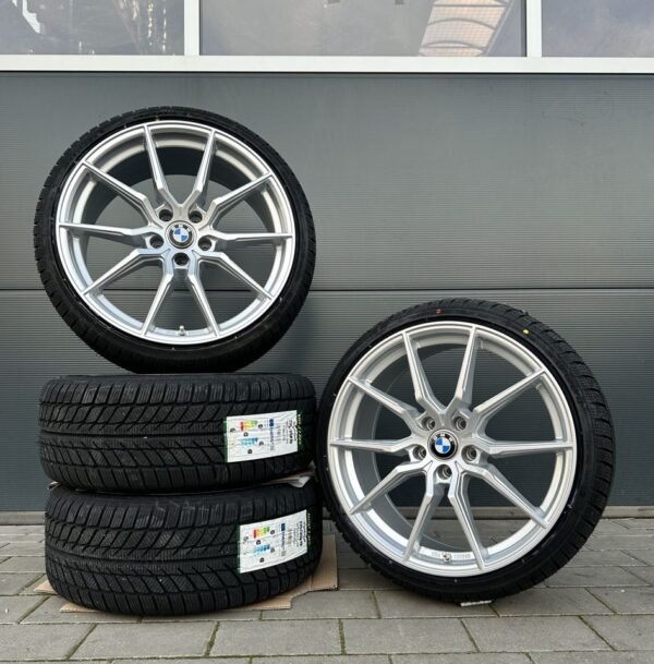 FF Wheels FF03 19 Zoll Sommerräder für BMW 5er 3er GT X3 6er i4 i5 F10 F11 G30 G31 G60 G61 5L 5K F34 F06 F07 F12 F13 e83 x83 M Felgen Reifen Räder grau matt Performance 3er...