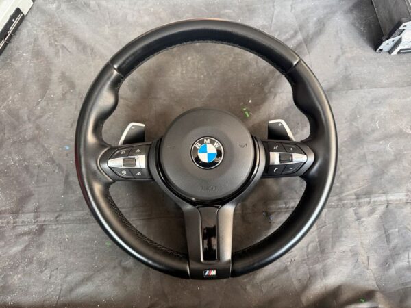 Org. BMW F01 F02 F04 M Lenkrad MFL ACC Vibration Schaltwippen