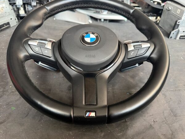 Org. BMW F01 F02 F04 M Lenkrad MFL ACC Vibration Schaltwippen