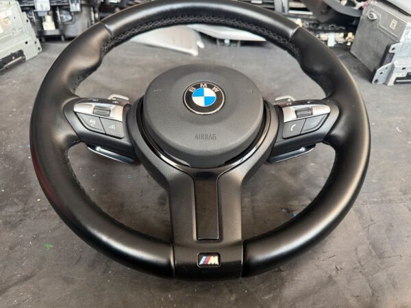 Org. BMW F01 F02 F04 M Lenkrad MFL ACC Vibration Schaltwippen