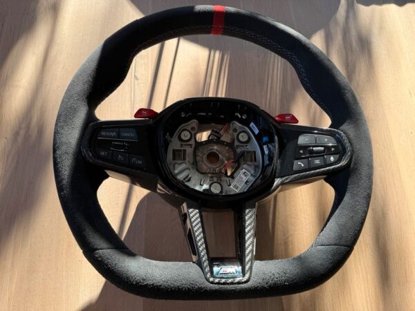 Orig BMW LCI Alcantara M Lenkrad M3 M4 G80 G82 komplett