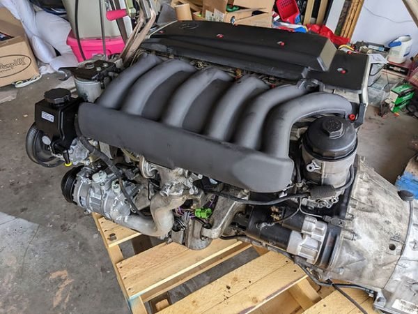 Used Mercedes-Benz OM606 Turbo Diesel Engine - Genuine Mercedes-Benz Parts