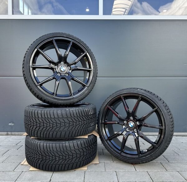 V1 Wheels V1 19 Zoll Sommerräder für BMW 5er 3er GT X3 6er i4 i5 F10 F11 G30 G31 G60 G61 5L 5K F34 F06 F07 F12 F13 e83 x83 M Felgen Reifen Räder schwarz Performance 3er...