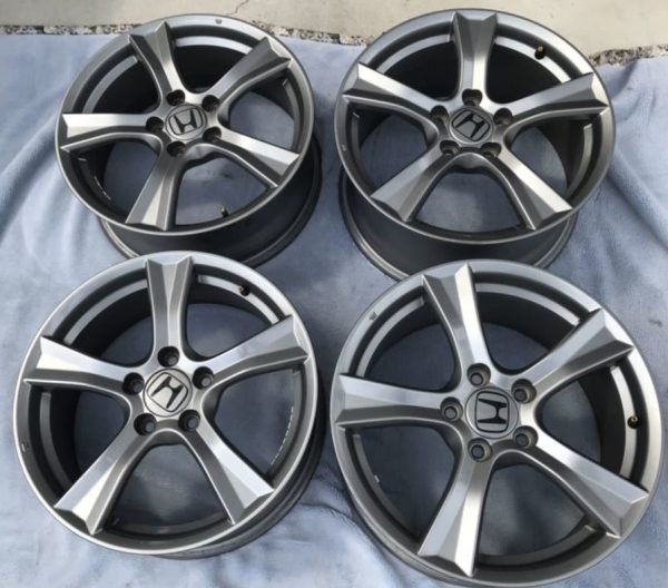 Honda S2000 JDM Type S CR OEM 17" Wheels (Gunmetal)